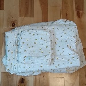 Like New Pillowfort Full Size Star Sheets